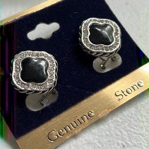 New Designer Inspired French clip back pierced earrings. Completely unique